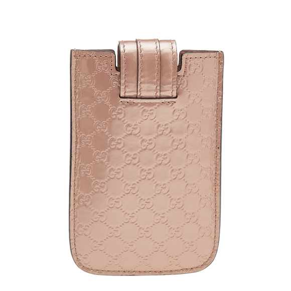 GUCCI Beige Microssima Patent Leather iPhone 3&4 Case - Picture 4 of 9